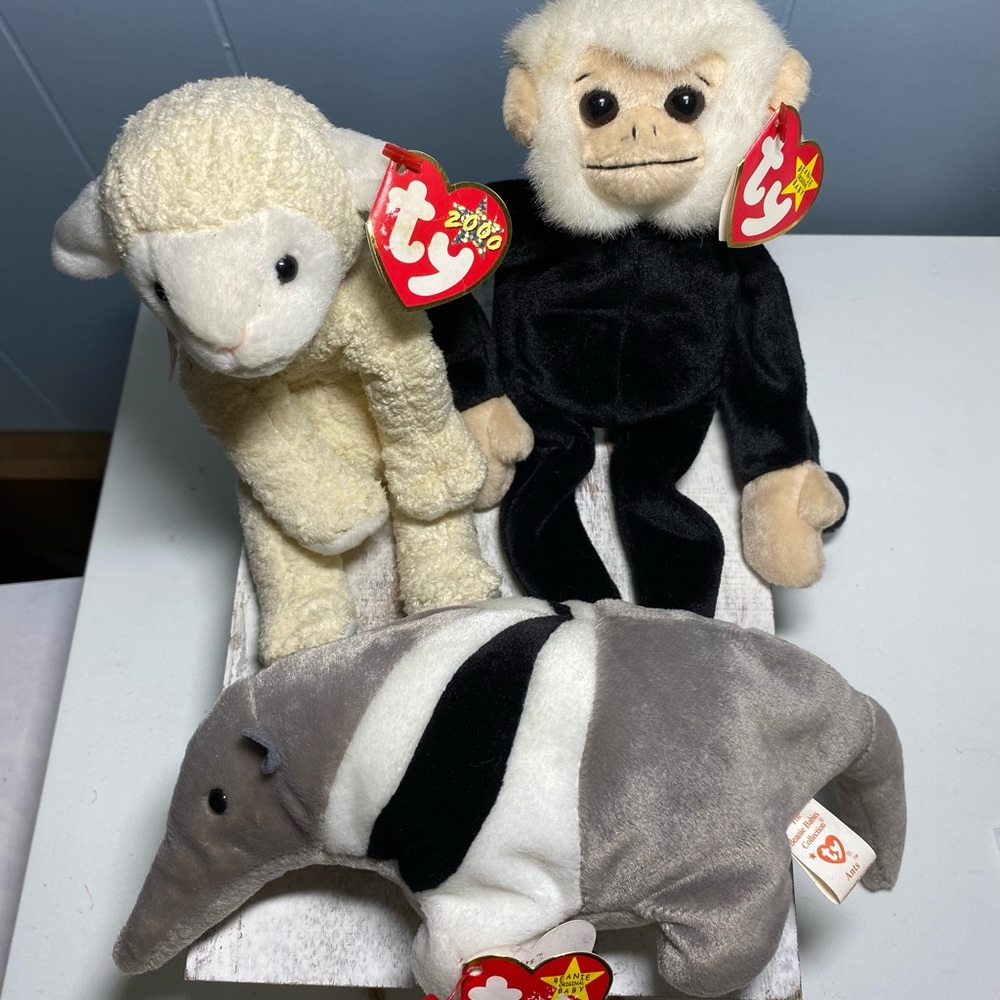 Set of 3 Beanie Babies